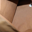 CHANEL Tote Bag Enamel Brown Gold CC Auth bs29208-19