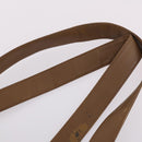 CHANEL Tote Bag Enamel Brown Gold CC Auth bs29208-8