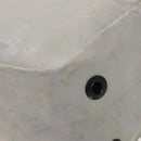 CHANEL Tote Bag Coated Canvas Gray Silver CC Auth bs29217-16