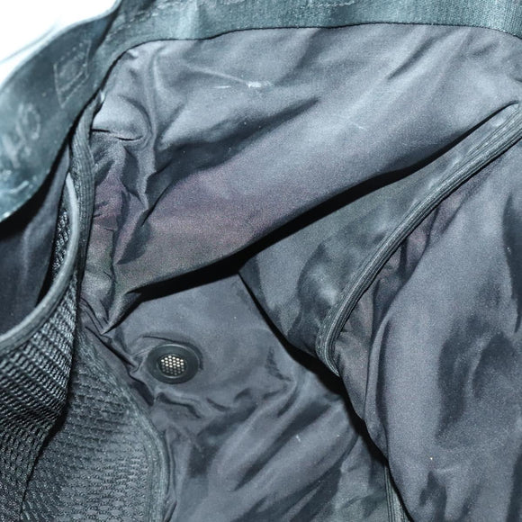 CHANEL Tote Bag Coated Canvas Gray Silver CC Auth bs29217