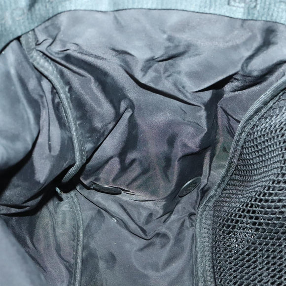 CHANEL Tote Bag Coated Canvas Gray Silver CC Auth bs29217