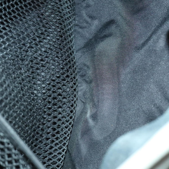 CHANEL Tote Bag Coated Canvas Gray Silver CC Auth bs29217