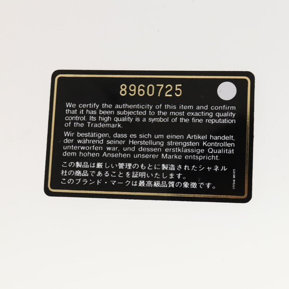 CHANEL Tote Bag Coated Canvas Gray Silver CC Auth bs29217