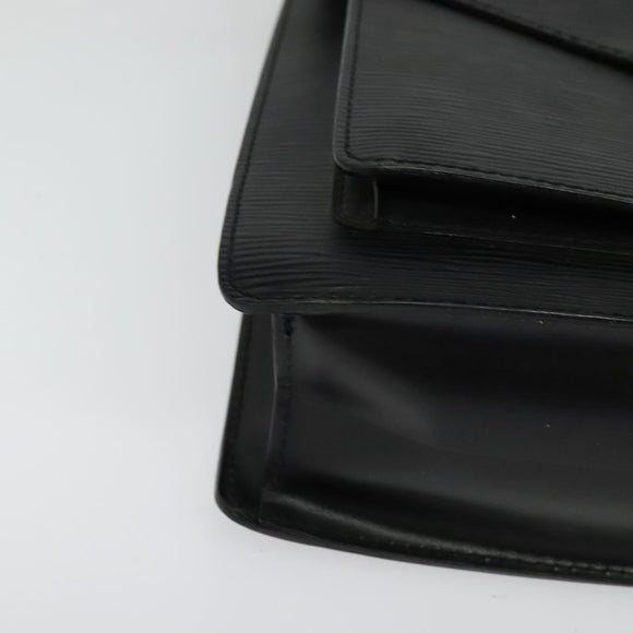 LOUIS VUITTON Epi Monceau 28 Hand Bag Black M52122 LV Auth bs29218