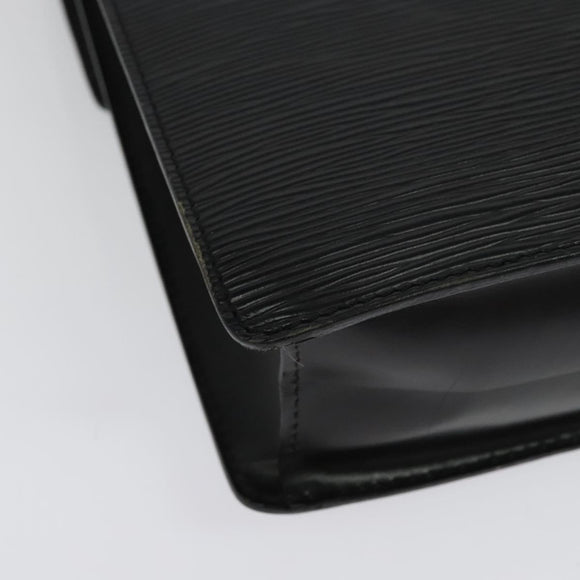 LOUIS VUITTON Epi Monceau 28 Hand Bag Black M52122 LV Auth bs29218