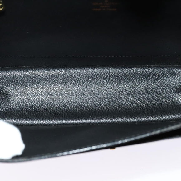 LOUIS VUITTON Epi Monceau 28 Hand Bag Black M52122 LV Auth bs29218