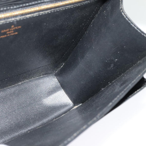 LOUIS VUITTON Epi Monceau 28 Hand Bag Black M52122 LV Auth bs29218