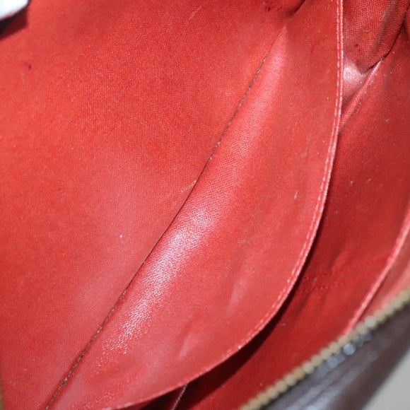 LOUIS VUITTON Damier Ebene Trousse Toilette25 Clutch Bag N47624 LV Auth bs29220