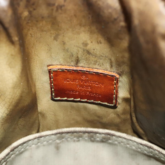 LOUIS VUITTON Damier Geant Citadan NM Bag Brown Tail M93224 LV Auth bs29221