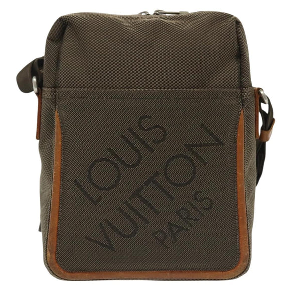 LOUIS VUITTON Damier Geant Citadan NM Bag Brown Tail M93224 LV Auth bs29221