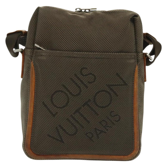 LOUIS VUITTON Damier Geant Citadan NM Bag Brown Tail M93224 LV Auth bs29221