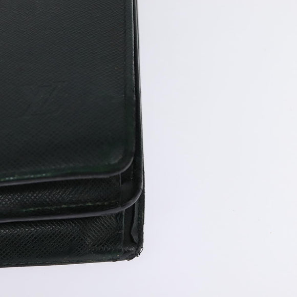 LOUIS VUITTON Taiga Serviette Moskova Business Bag Epicea M30034 LV Auth bs29223