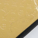 LOUIS VUITTON Monogram Vernis Lockit PM Tote Bag Beige Black M90251 Auth bs29224-9