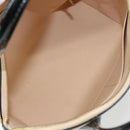 LOUIS VUITTON Monogram Vernis Lockit PM Tote Bag Beige Black M90251 Auth bs29224-10