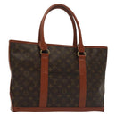 LOUIS VUITTON Monogram Sac Weekend PM Hand Bag M42425 LV Auth bs29225-1