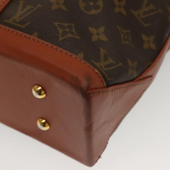 LOUIS VUITTON Monogram Sac Weekend PM Hand Bag M42425 LV Auth bs29225