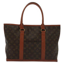 LOUIS VUITTON Monogram Sac Weekend PM Hand Bag M42425 LV Auth bs29225-2