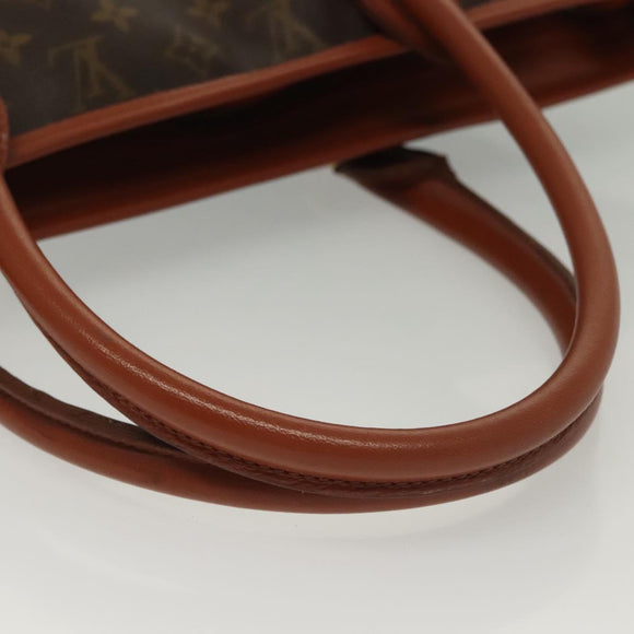 LOUIS VUITTON Monogram Sac Weekend PM Hand Bag M42425 LV Auth bs29225