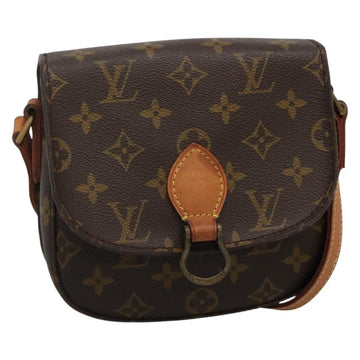 LOUIS VUITTON Monogram Monogram Saint Cloud PM Shoulder Bag M51244 Auth bs29234
