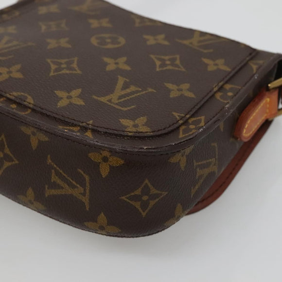 LOUIS VUITTON Monogram Monogram Saint Cloud PM Shoulder Bag M51244 Auth bs29234