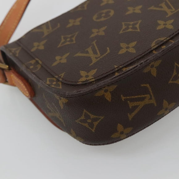 LOUIS VUITTON Monogram Monogram Saint Cloud PM Shoulder Bag M51244 Auth bs29234