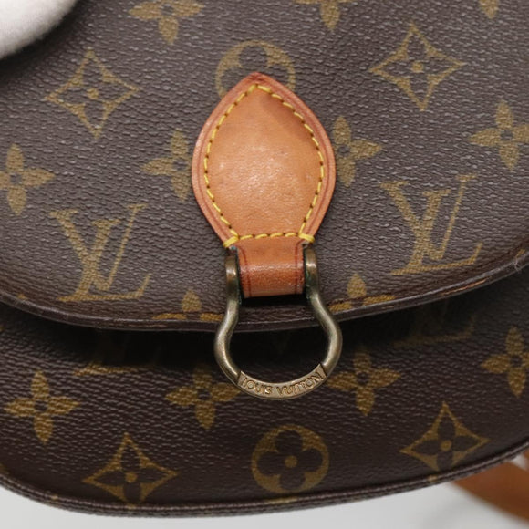 LOUIS VUITTON Monogram Monogram Saint Cloud PM Shoulder Bag M51244 Auth bs29234