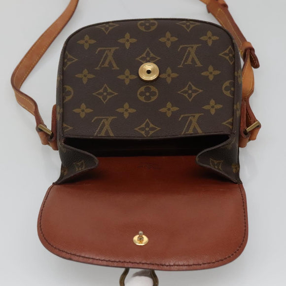 LOUIS VUITTON Monogram Monogram Saint Cloud PM Shoulder Bag M51244 Auth bs29234