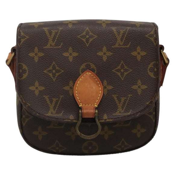 LOUIS VUITTON Monogram Monogram Saint Cloud PM Shoulder Bag M51244 Auth bs29234
