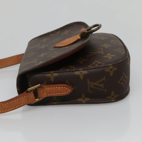 LOUIS VUITTON Monogram Monogram Saint Cloud PM Shoulder Bag M51244 Auth bs29234