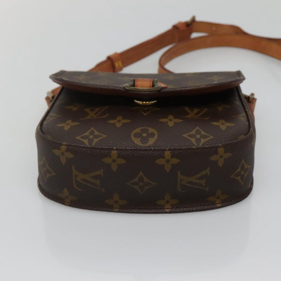 LOUIS VUITTON Monogram Monogram Saint Cloud PM Shoulder Bag M51244 Auth bs29234