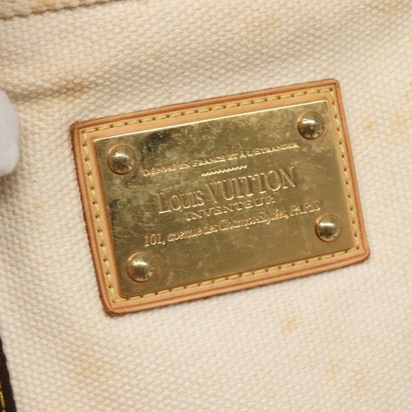 LOUIS VUITTON Cabas MM Antigua Tote Bag Brown Beige M40036 LV Auth bs29237