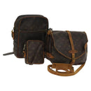 LOUIS VUITTON Monogram Bag 3Set LV Auth bs29238-1