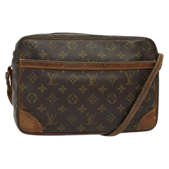 LOUIS VUITTON Monogram Trocadero 30 Shoulder Bag M51272 LV Auth bs29239