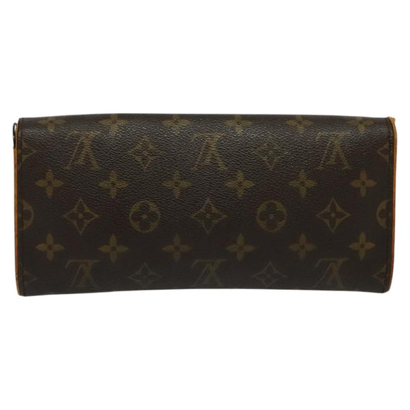 LOUIS VUITTON Monogram Pochette Twin GM Shoulder Bag M51852 LV Auth bs29241