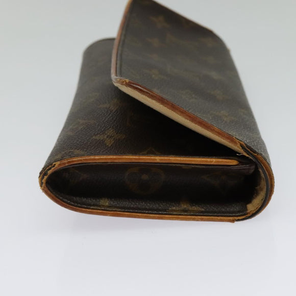 LOUIS VUITTON Monogram Pochette Twin GM Shoulder Bag M51852 LV Auth bs29241