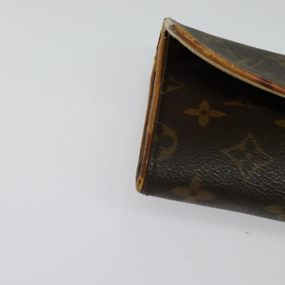 LOUIS VUITTON Monogram Pochette Twin GM Shoulder Bag M51852 LV Auth bs29241