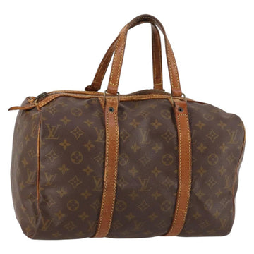 LOUIS VUITTON Monogram Sac Souple 35 Boston Bag M41626 LV Auth bs29244