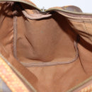 LOUIS VUITTON Monogram Sac Souple 35 Boston Bag M41626 LV Auth bs29244-20