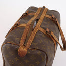 LOUIS VUITTON Monogram Sac Souple 35 Boston Bag M41626 LV Auth bs29244-6