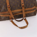 LOUIS VUITTON Monogram Sac Souple 35 Boston Bag M41626 LV Auth bs29244-7