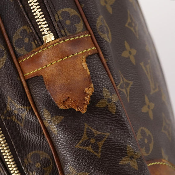 LOUIS VUITTON Monogram Porte Documents Voyage 2 Compartments M53362 Auth bs29245