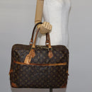 LOUIS VUITTON Monogram Porte Documents Voyage 2 Compartments M53362 Auth bs29245-26