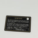 CHANEL Mademoiselle Clutch Bag Lamb Skin Light Blue Silver CC Auth bs29250-20