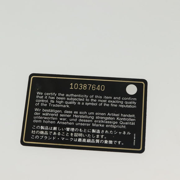 CHANEL Mademoiselle Clutch Bag Lamb Skin Light Blue Silver CC Auth bs29250