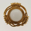 CHANEL Earring metal Gold CC Auth bs29251-8