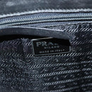 PRADA Hand Bag Patent leather Black Silver Auth bs29257-15