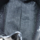 PRADA Hand Bag Patent leather Black Silver Auth bs29257-16