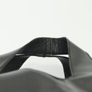 PRADA Hand Bag Patent leather Black Silver Auth bs29257-8