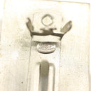 CHANEL Valletta Metal Rubber Black Silver CC Auth bs29259-5