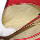 VALENTINO Studs Chain Shoulder Bag Leather Pink Gold Auth bs29260-21